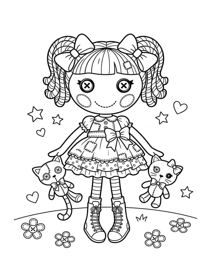 Lalaloopsy druckbare für Kinder