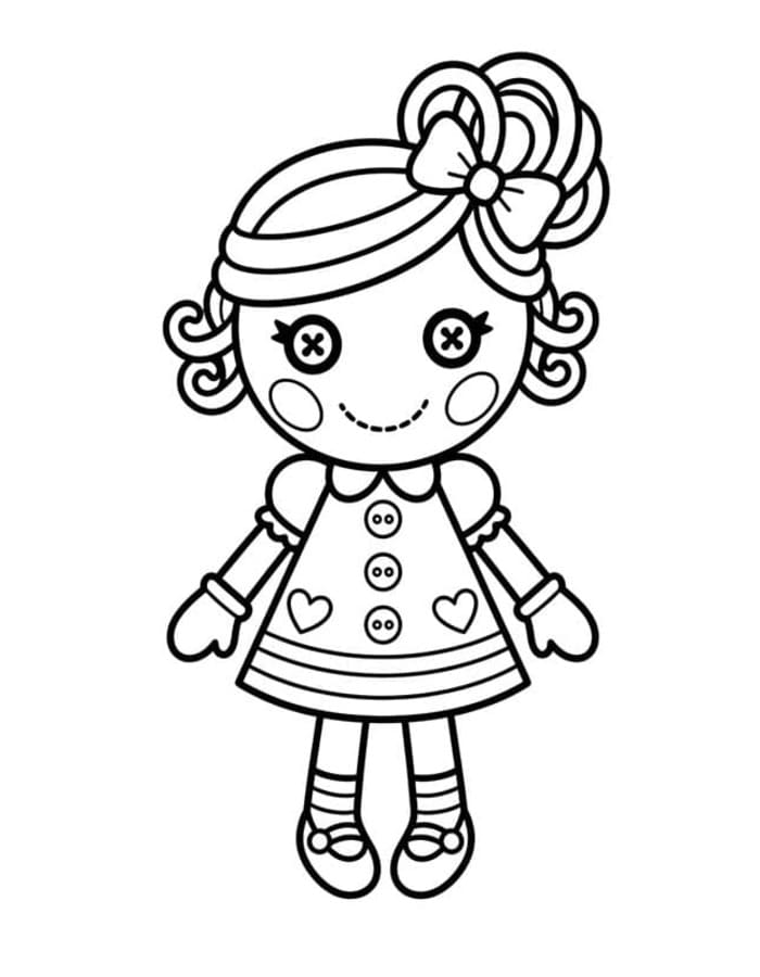 Lalaloopsy druckbare schlicht