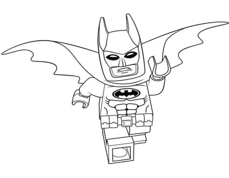 Lego Batman druckbare basisch