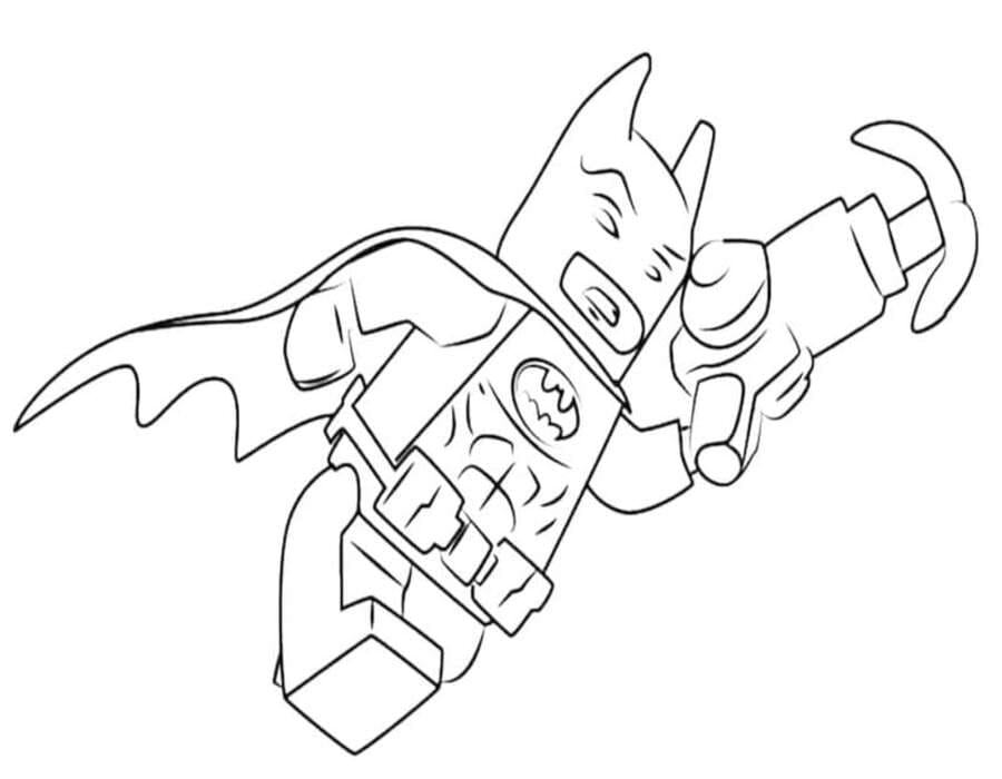 Lego Batman druckbare einfach