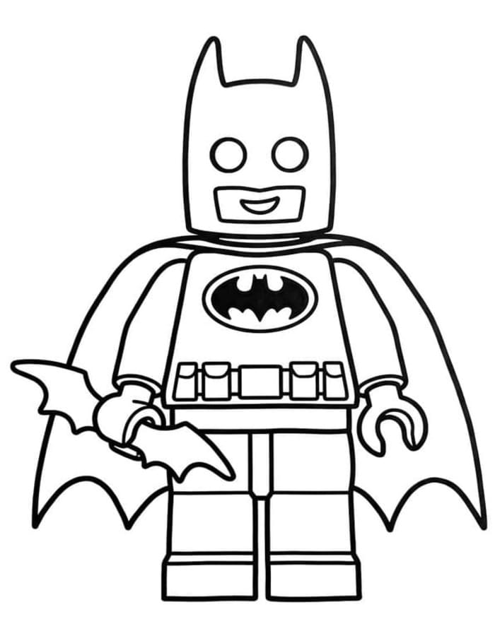 Lego Batman kostenlos druckbare schlicht