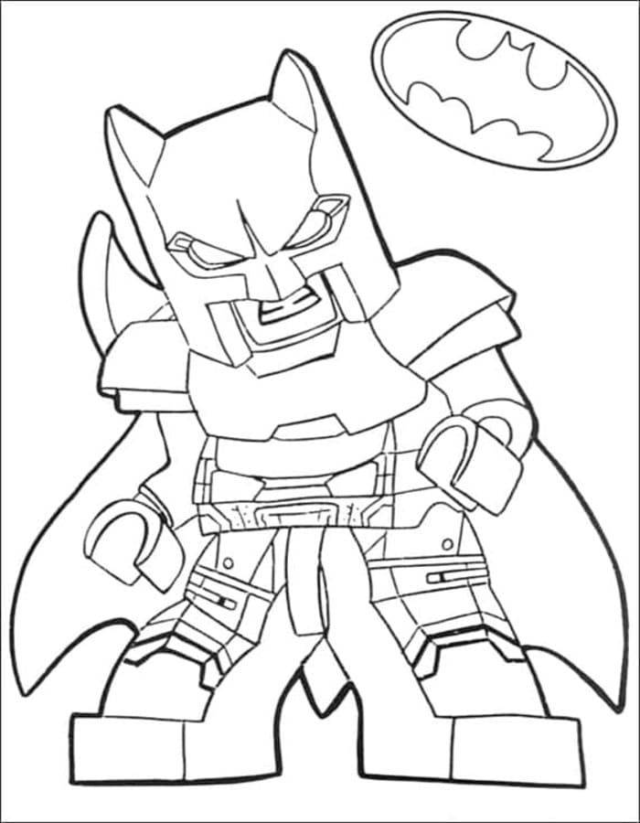 Lego Batman zum Ausdrucken für Kinder