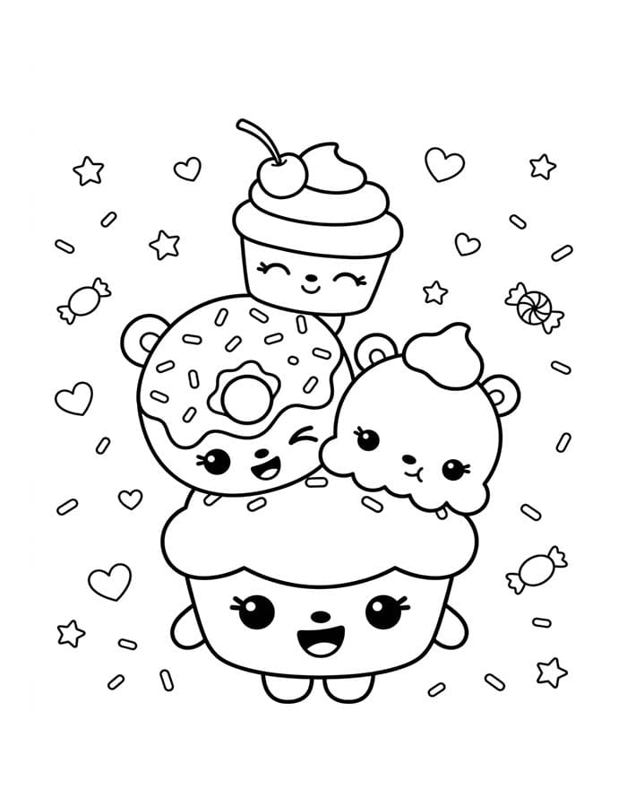 Num Noms ausmalbilder