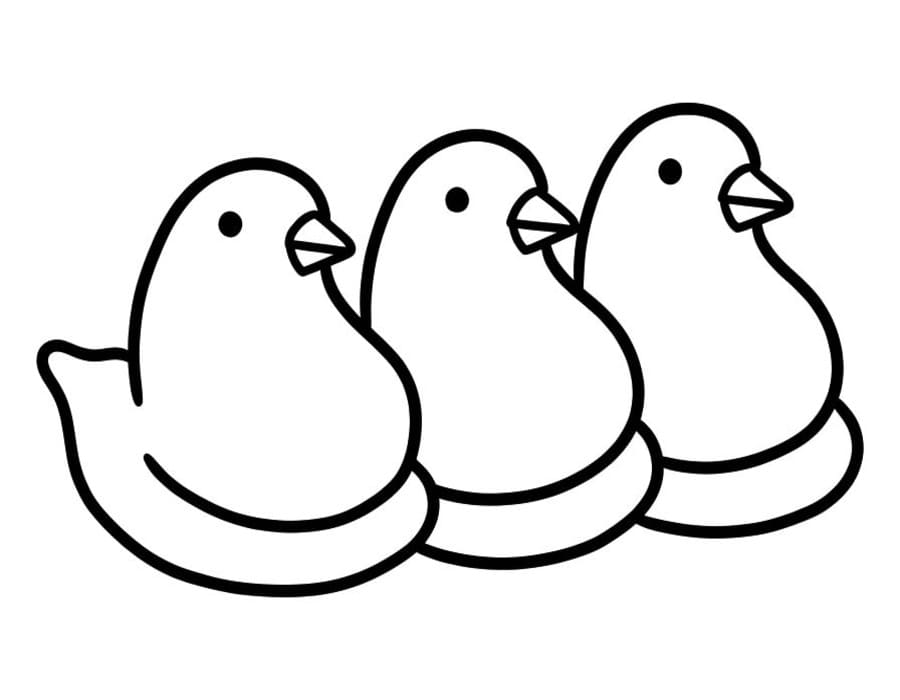 Peeps kostenlos druckbare basisch