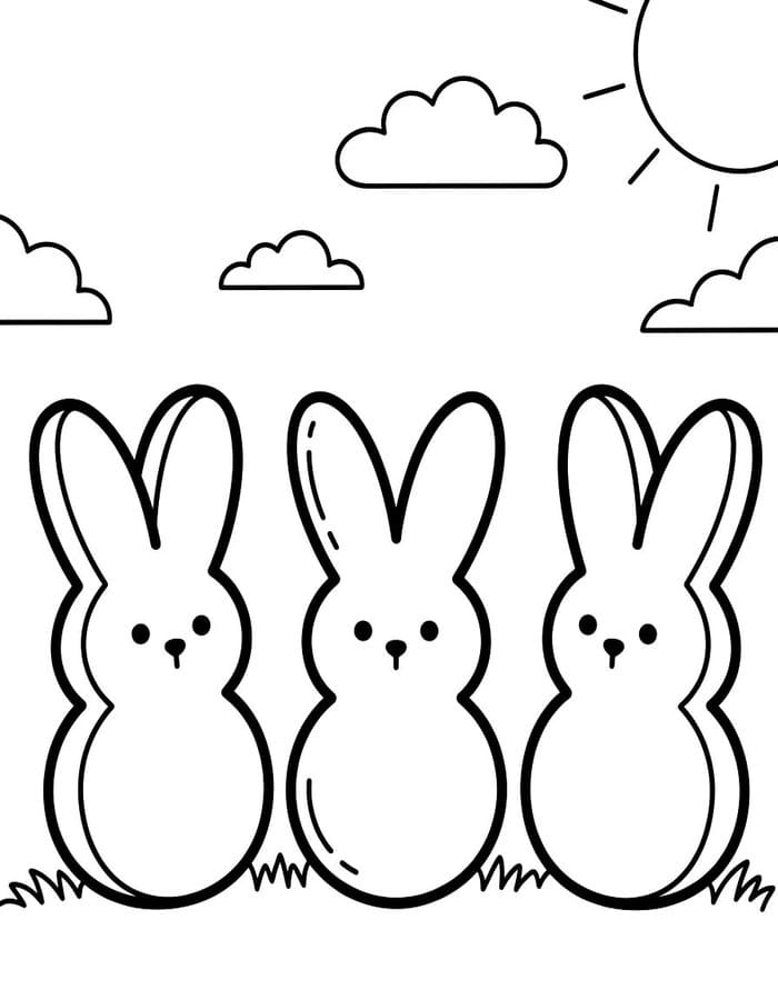 Peeps kostenlos druckbare für Kinder