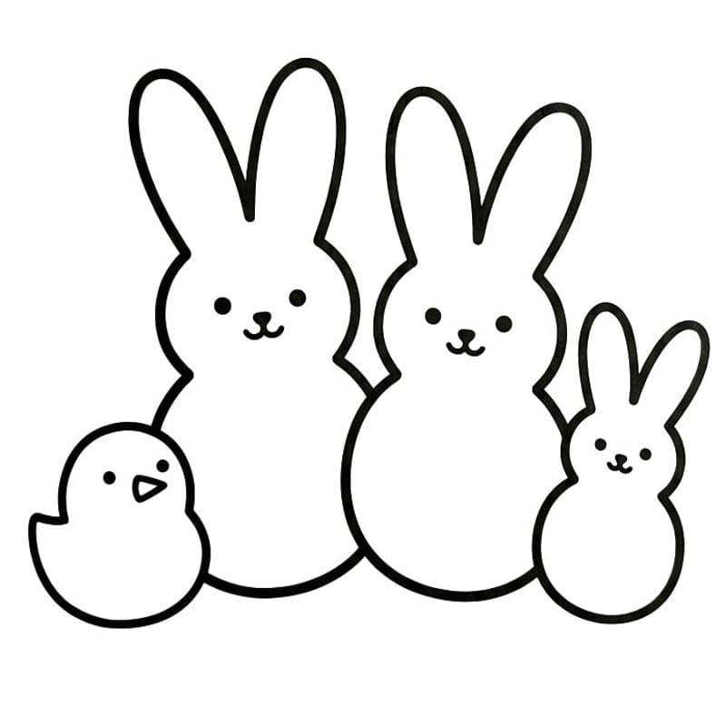 Peeps ausmalbilder