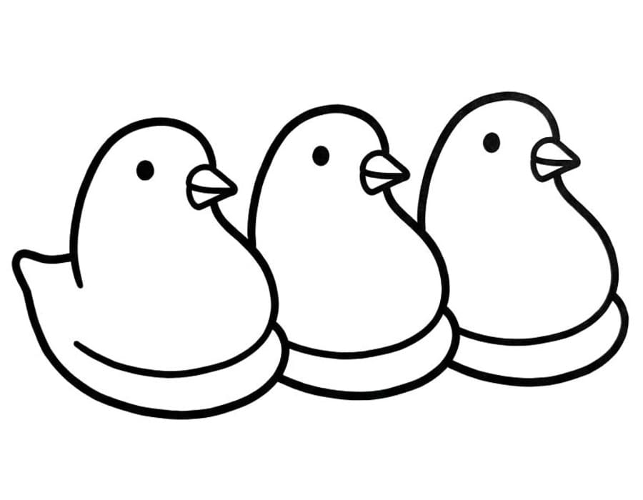 Peeps zum Ausdrucken für Kinder