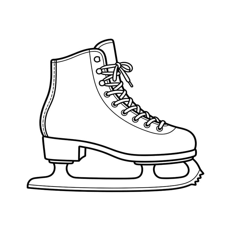 Schlittschuh kostenlos druckbare