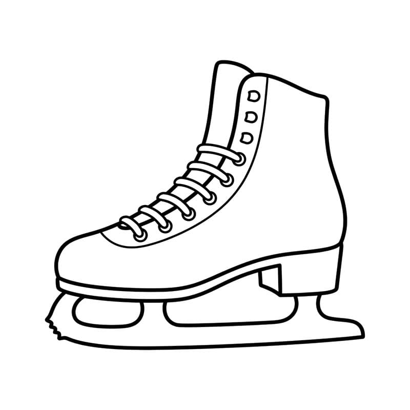 Schlittschuh kostenlos druckbare für Kinder