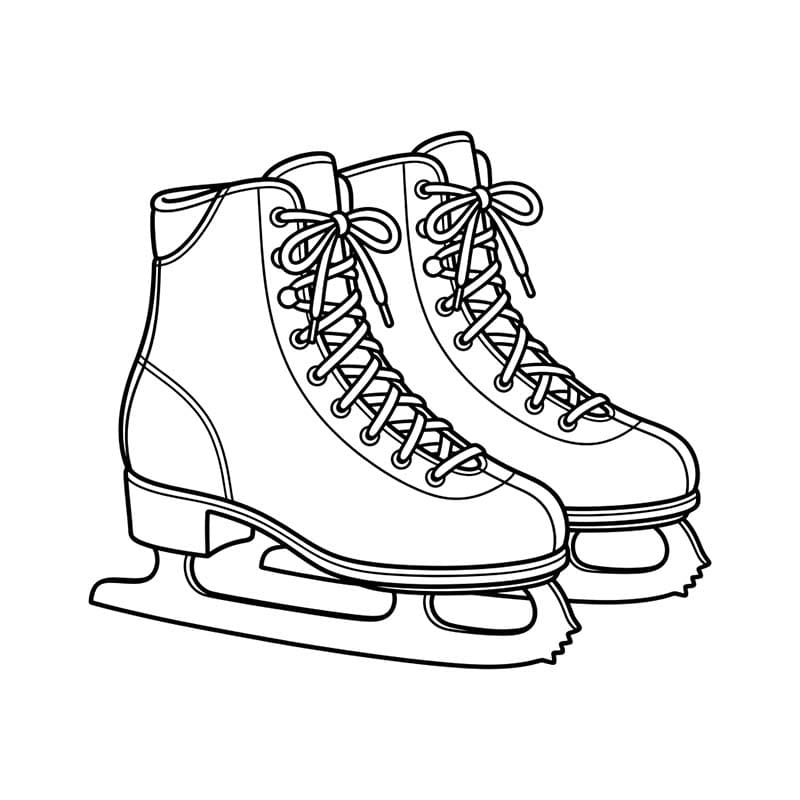 Schlittschuh kostenlos einfach