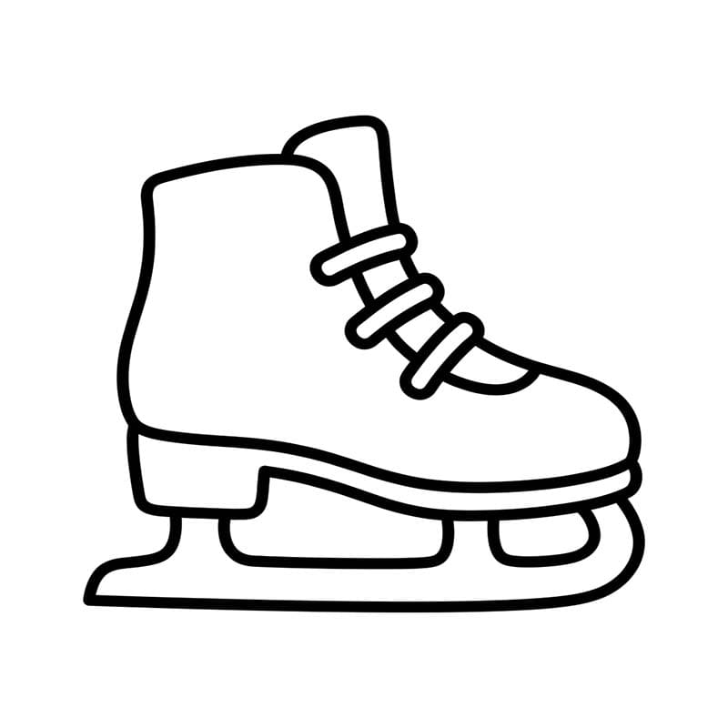 Schlittschuh kostenlos schlicht