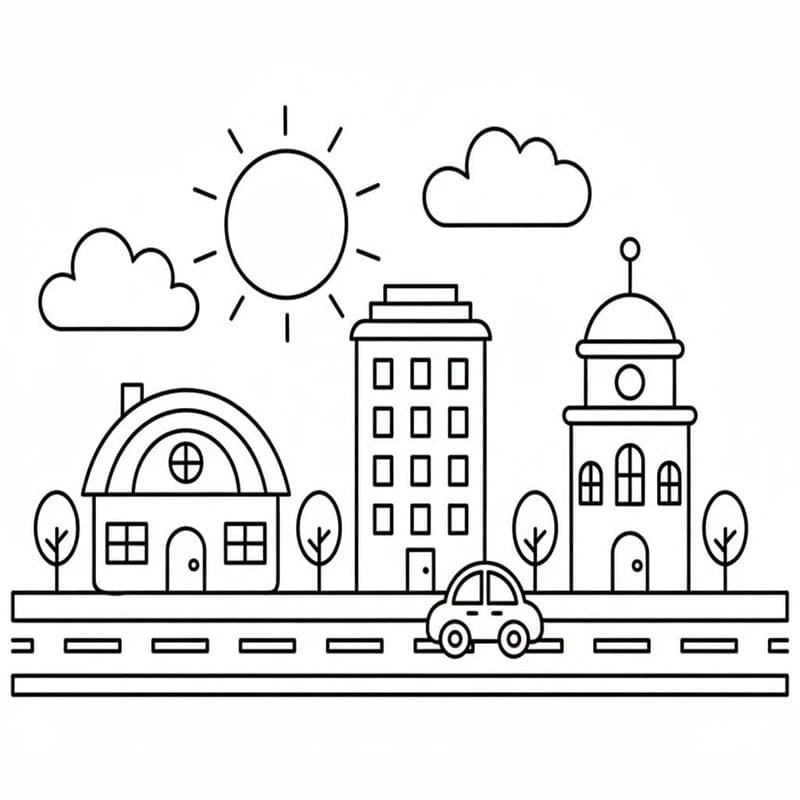 Stadt für Kinder