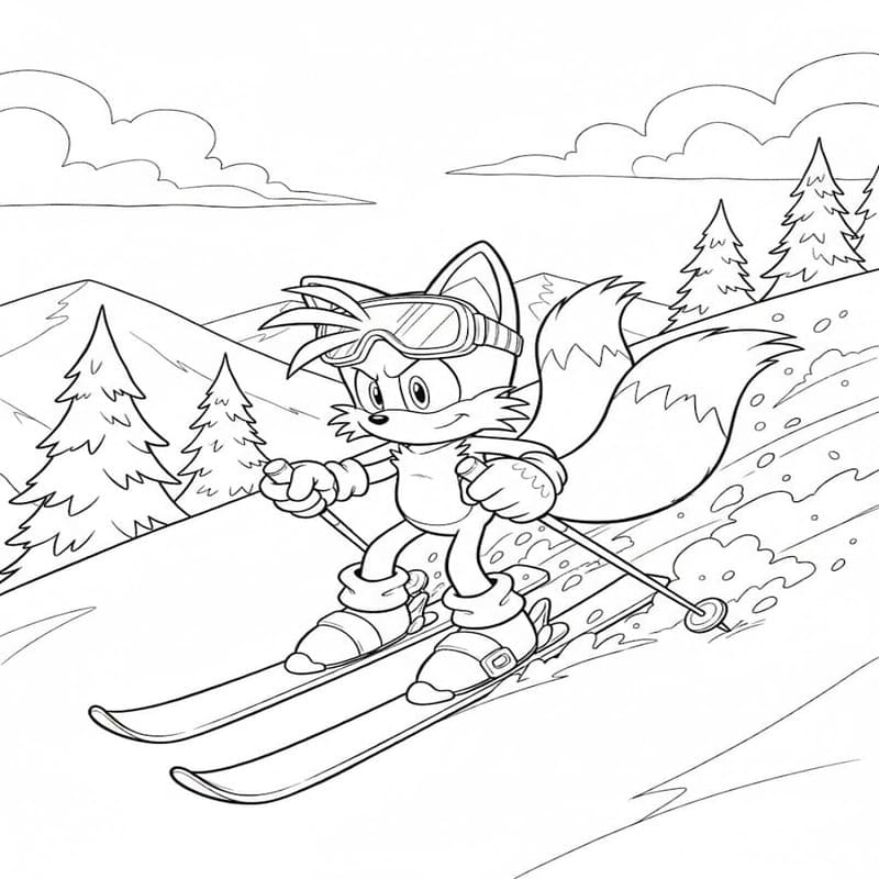 Tails druckbare basisch