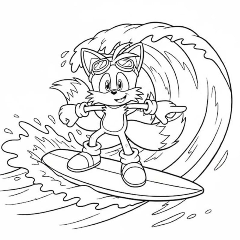 Tails druckbare schlicht