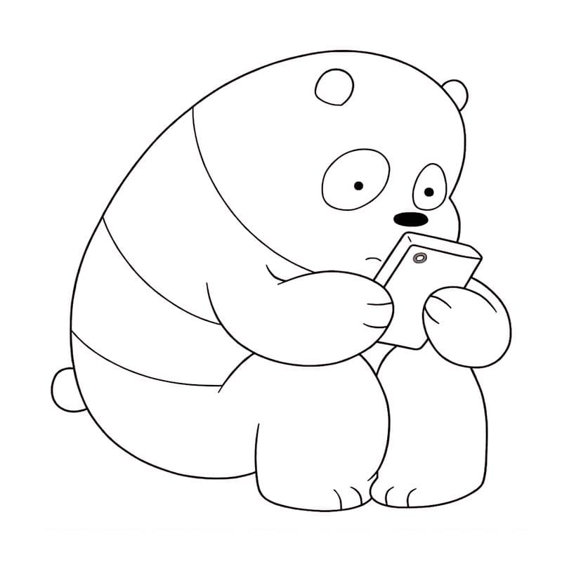 We bare Bears druckbare basisch