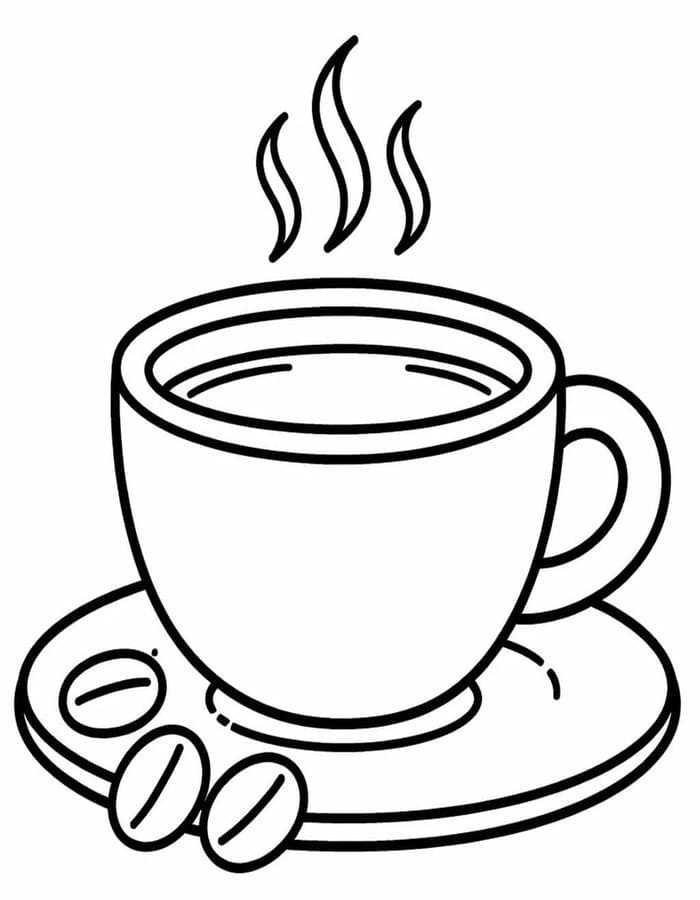 Zeichne Kaffee kostenlos