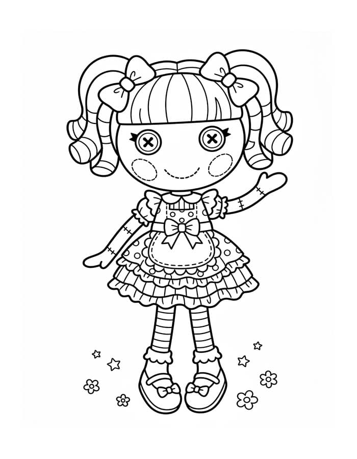 Zeichne Lalaloopsy
