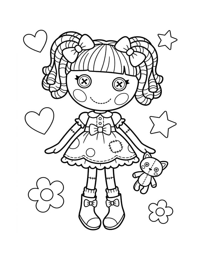 Lalaloopsy ausmalbilder