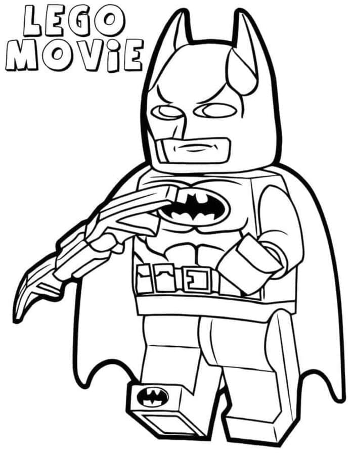 Zeichne Lego Batman für Kinder