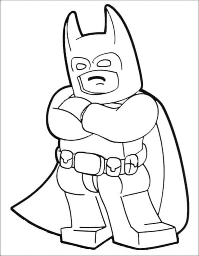 Zeichne Lego Batman schlicht