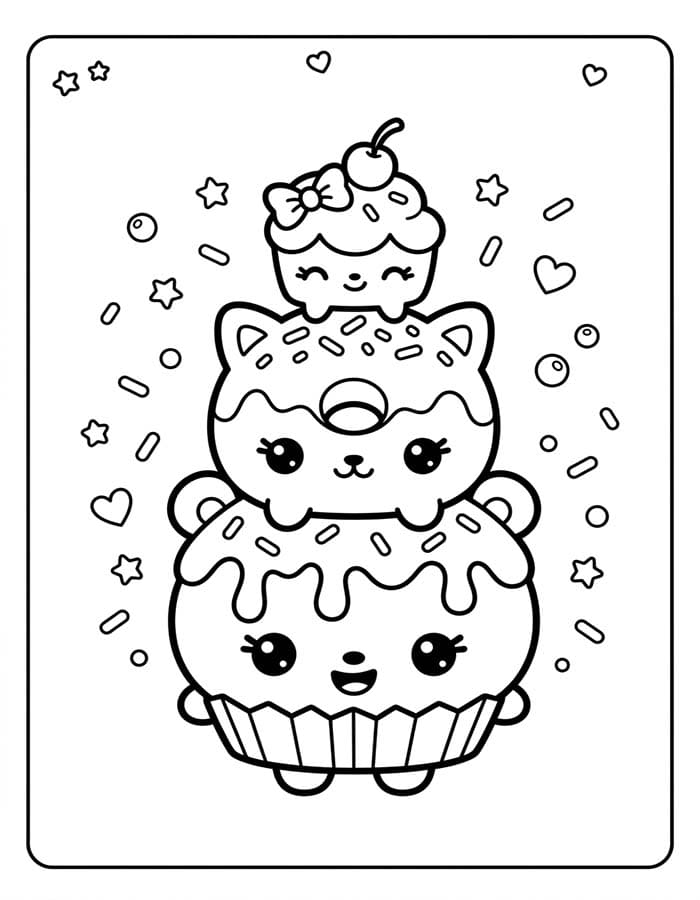 Zeichne Num Noms druckbare