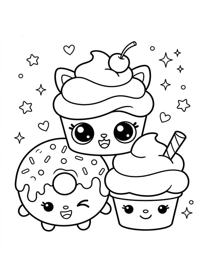 Zeichne Num Noms druckbare für Kinder