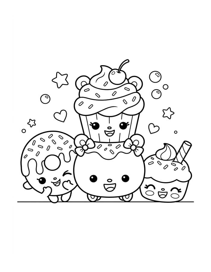 Zeichne Num Noms kostenlos basisch
