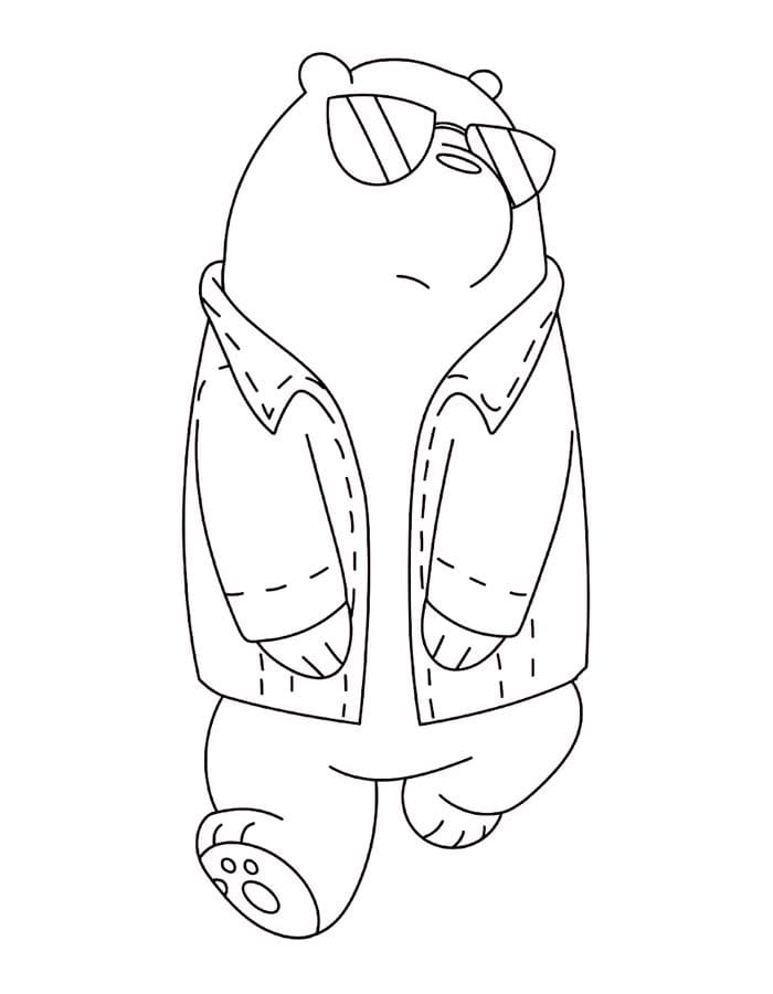 Zeichne We bare Bears kostenlos druckbare basisch