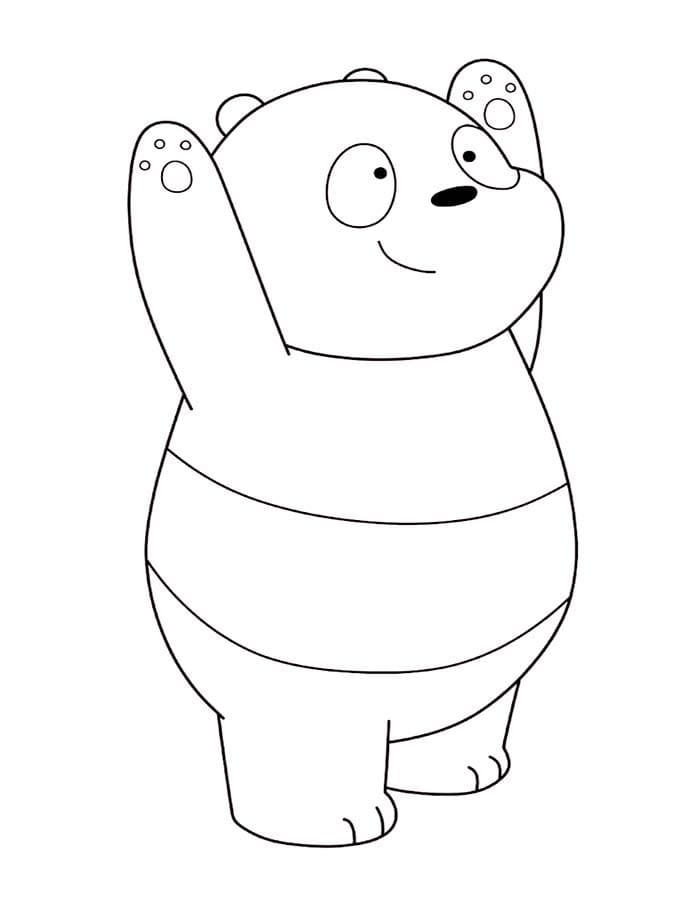 Zeichne We bare Bears kostenlos druckbare einfach