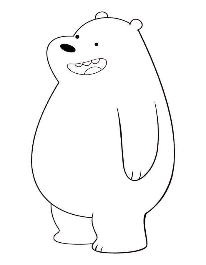Zeichne We bare Bears zum Ausdrucken